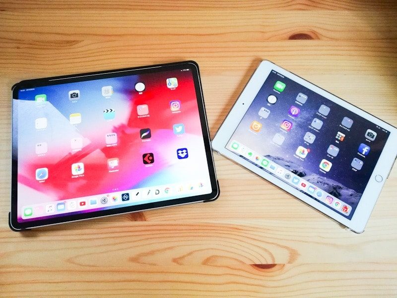 iPad AirとiPad Pro2018