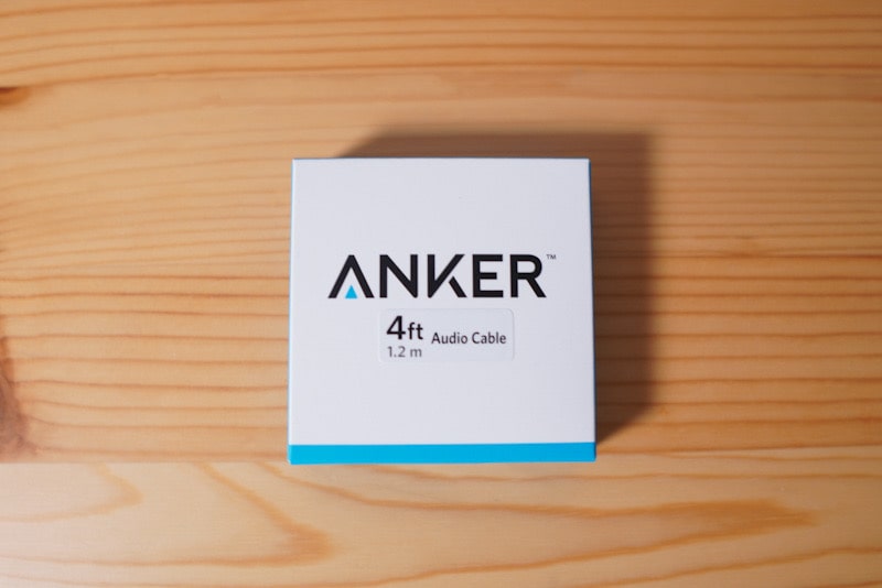 Anker SoundLine オーディオケーブルの箱